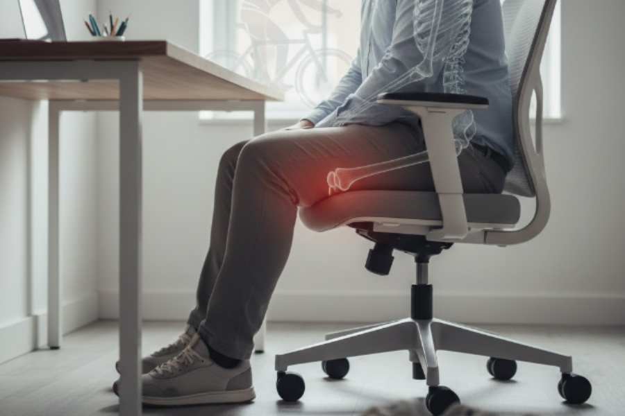 Per què es produeix l'escurçament isquiotibials