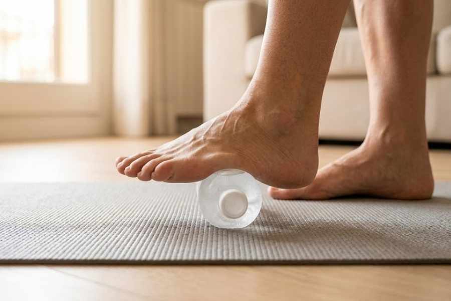 Com tractar la fascitis plantar a casa?