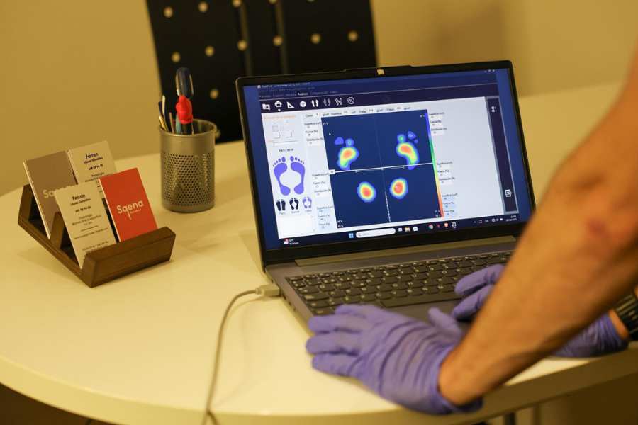 Estudi de la petjada per determinar una fascitis plantar